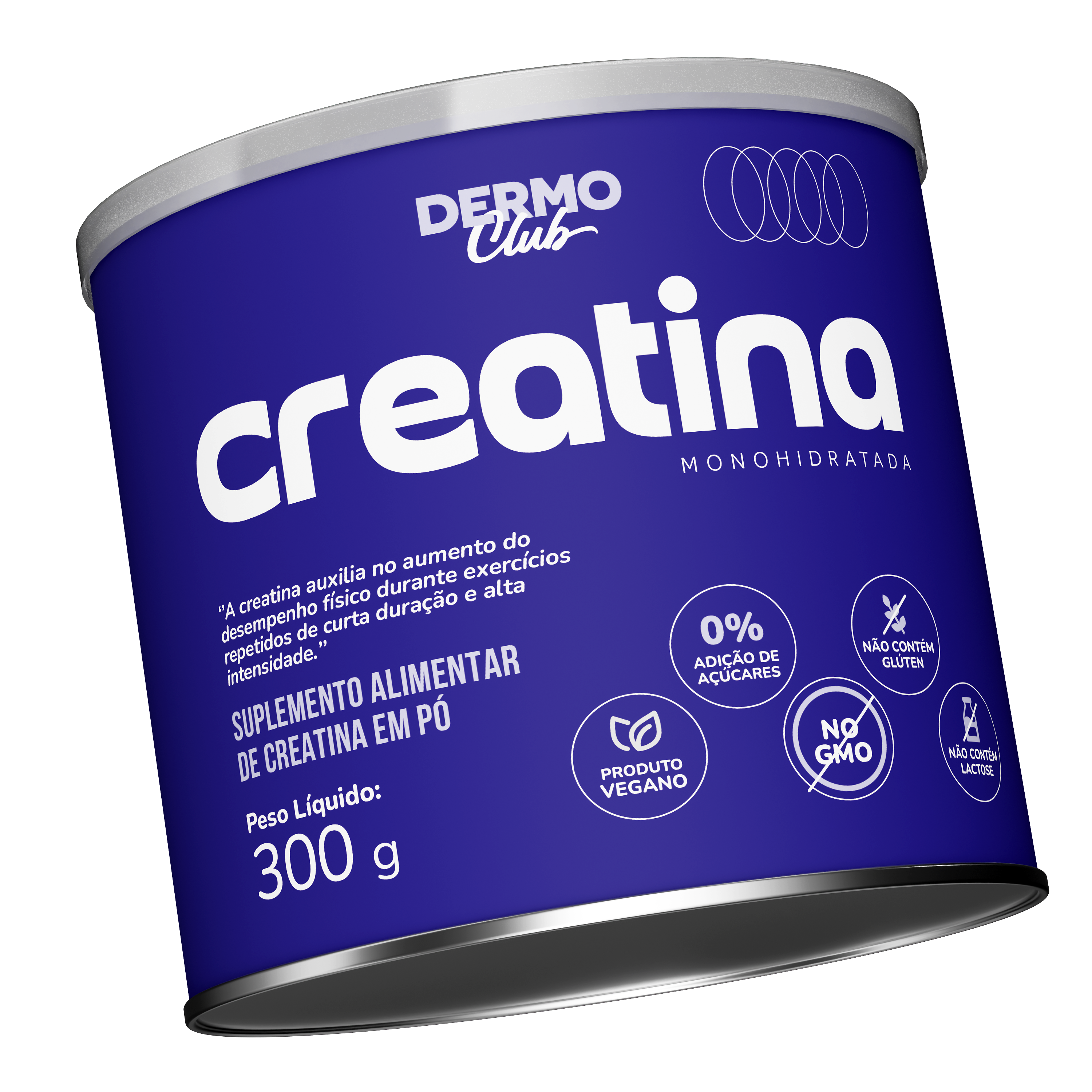 Creatina Monohidratada Pura DermoClub (300g)